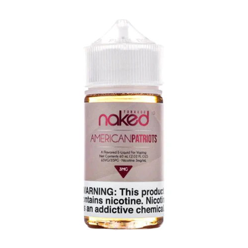 American Patriots by Naked 100 Tobacco 60ml