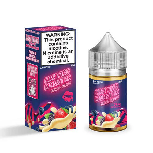Custard Monster Mixed Berry by Jam Monster Salt 30ml
