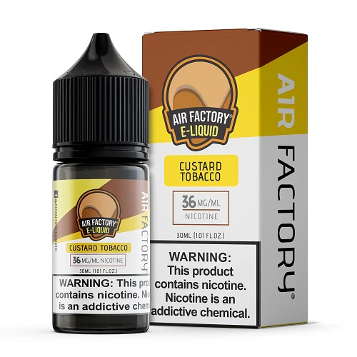 Custard Tobacco Salt by Air Factory 30ml - Image 2
