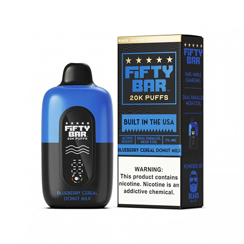 Fifty Bar 20K V2 Disposable Vape 20,000 Puffs - Image 3