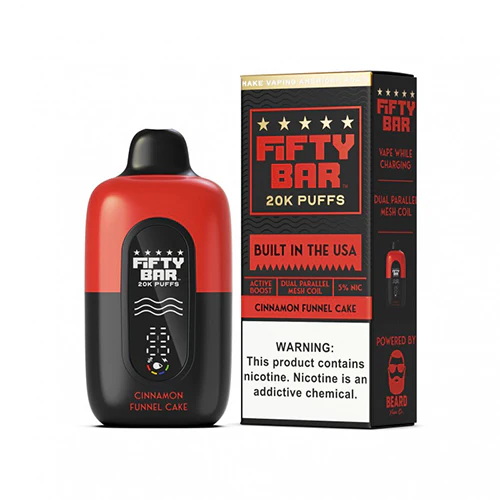 Fifty Bar 20K V2 Disposable Vape 20,000 Puffs - Image 4