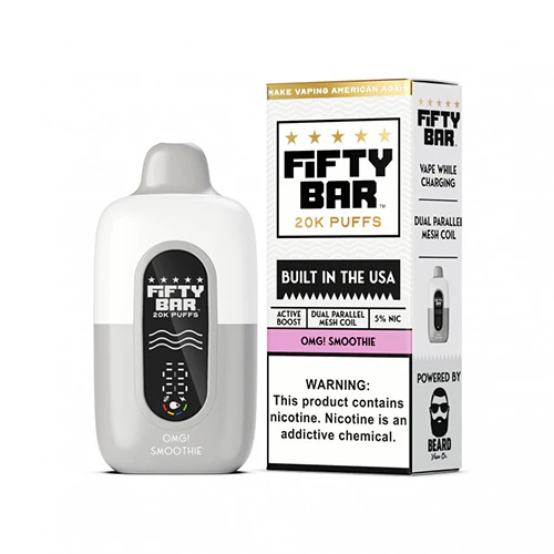 Fifty Bar 20K V2 Disposable Vape 20,000 Puffs - Image 8
