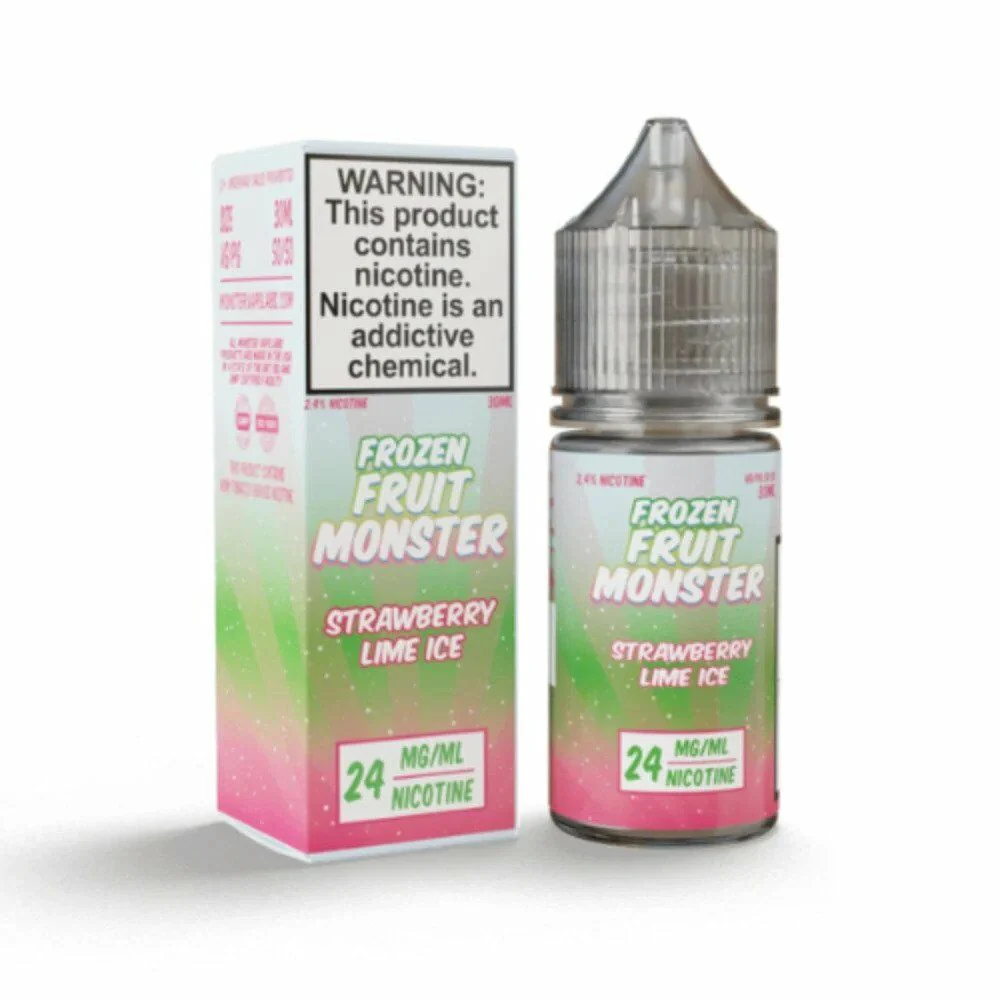 Frozen Fruit Monster Strawberry Lime Ice by Jam Monster Salt 30ml