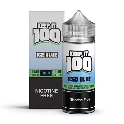 Iced Blue (Blue Slushie Iced) by Keep it 100 - 100ml - Image 3