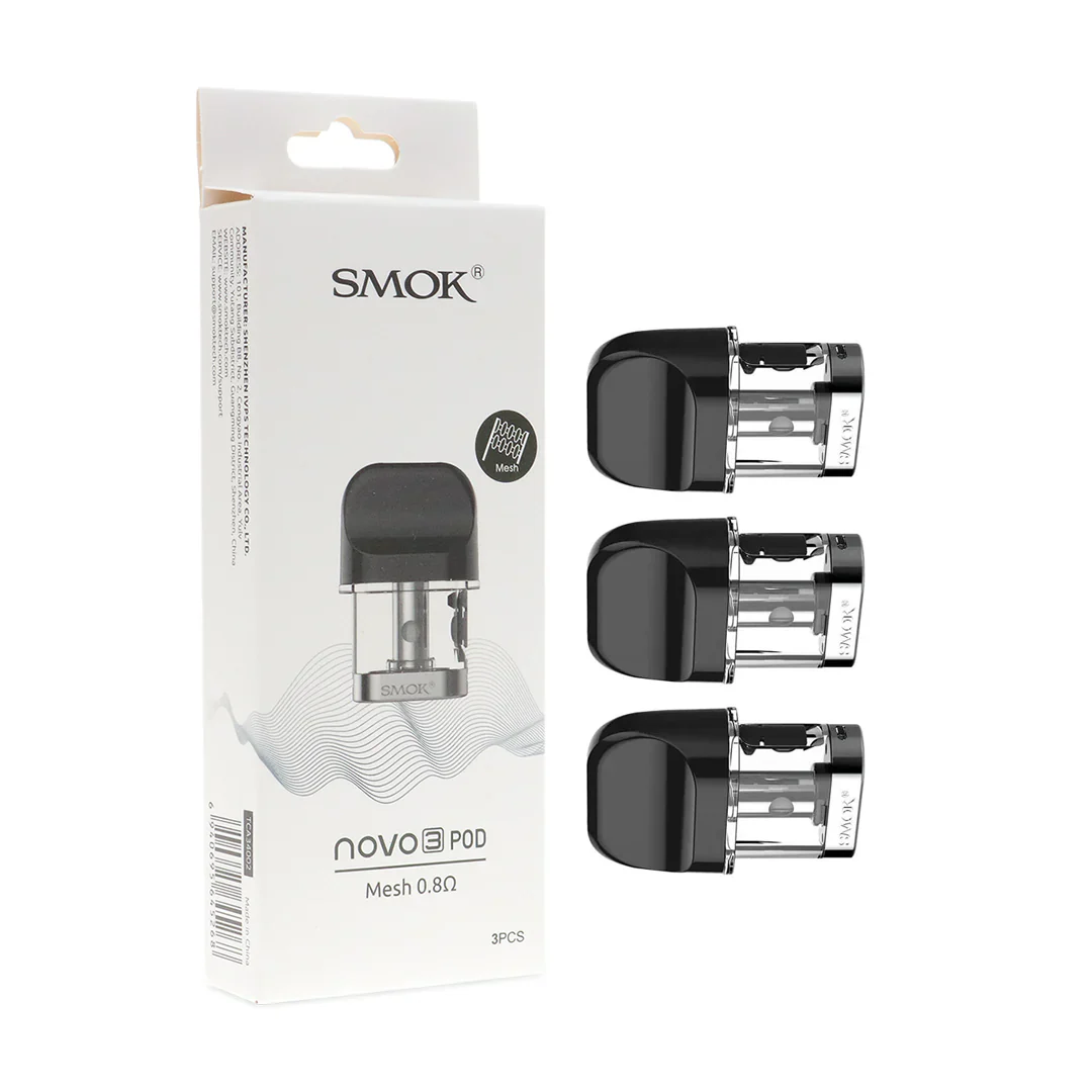 SMOK Novo 2 & 3 Replacement Pods 3-Pack - Image 6
