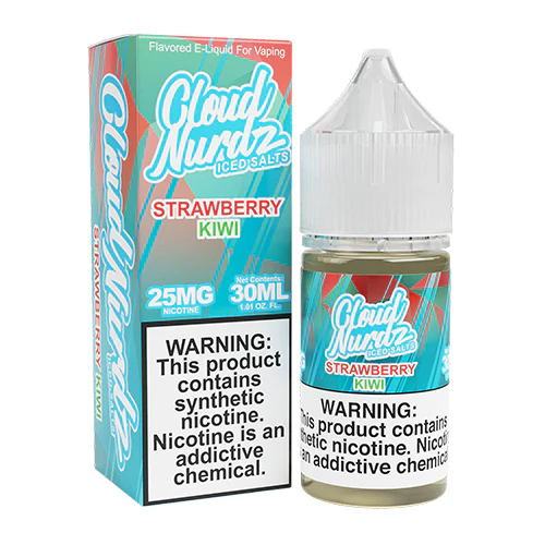 Strawberry Kiwi Iced by Cloud Nurdz Salt 30ml