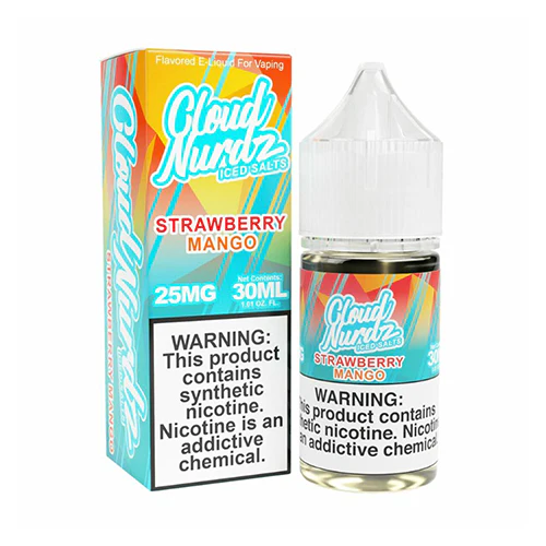 Strawberry Mango Ice by Cloud Nurdz Salt 30ml by